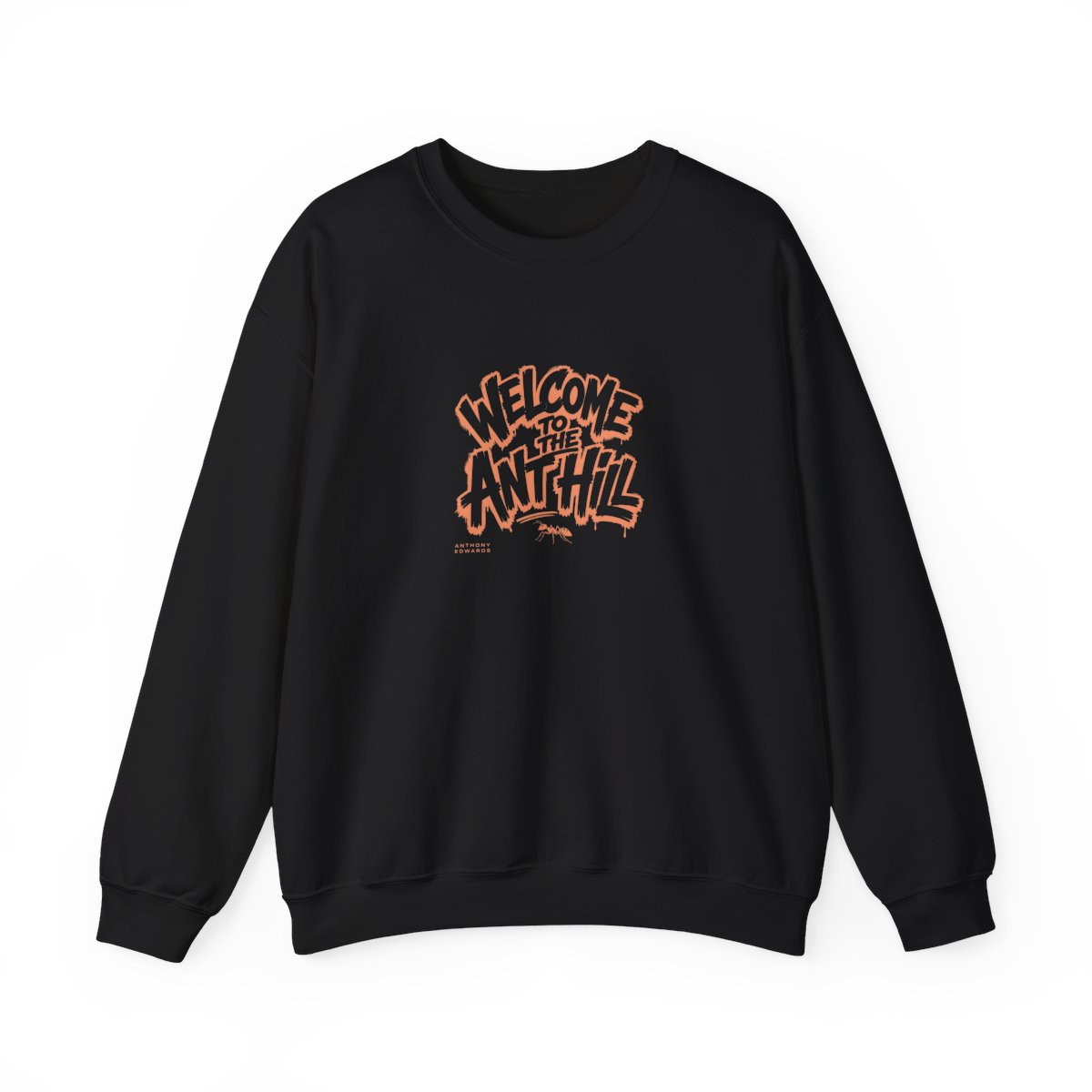 Anthony Edwards "Welcome to the Ant Hill" Crewneck - alternate angle 2, merchandise