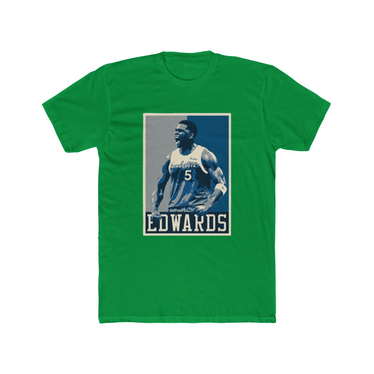 Anthony Edwards Pop Art Style T Shirt - alternate angle 5, merchandise
