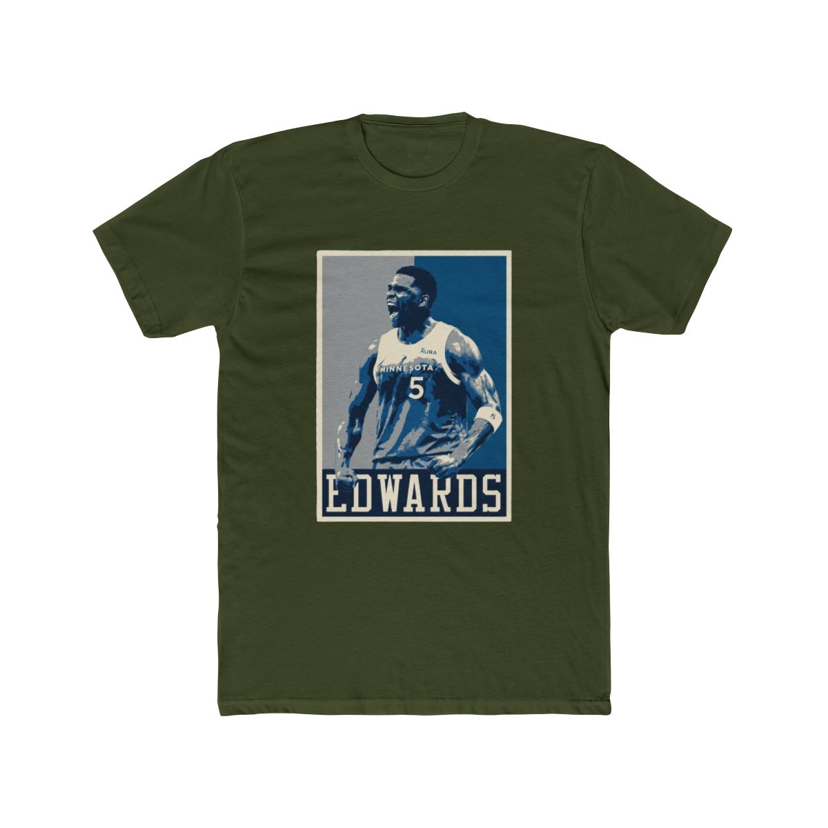 Anthony Edwards Pop Art Style T Shirt
