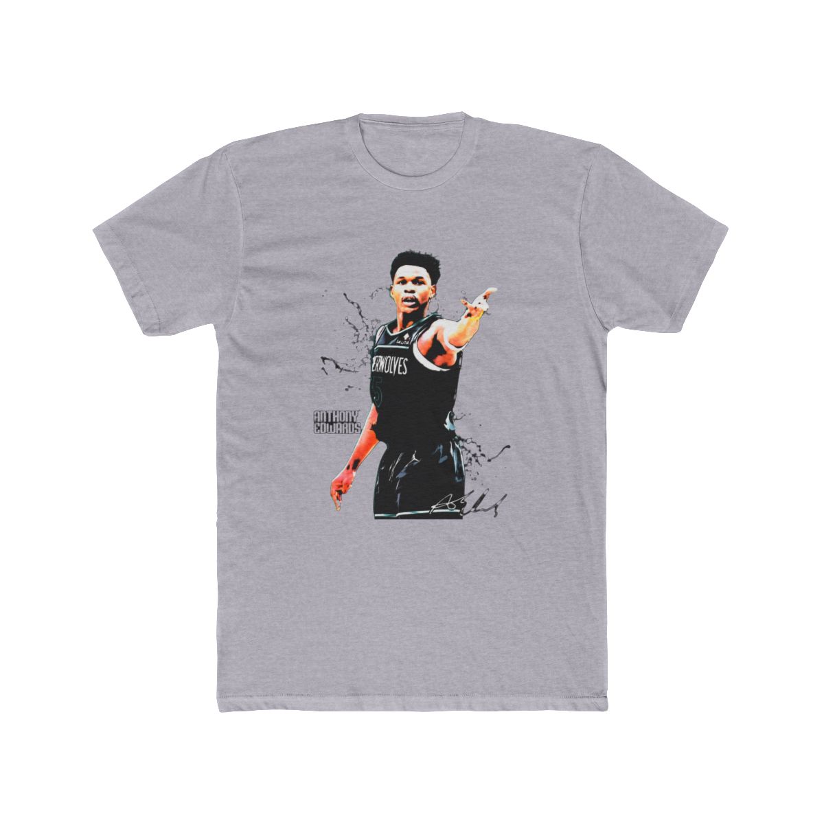 Anthony Edwards Pose T Shirt - alternate angle 5, merchandise