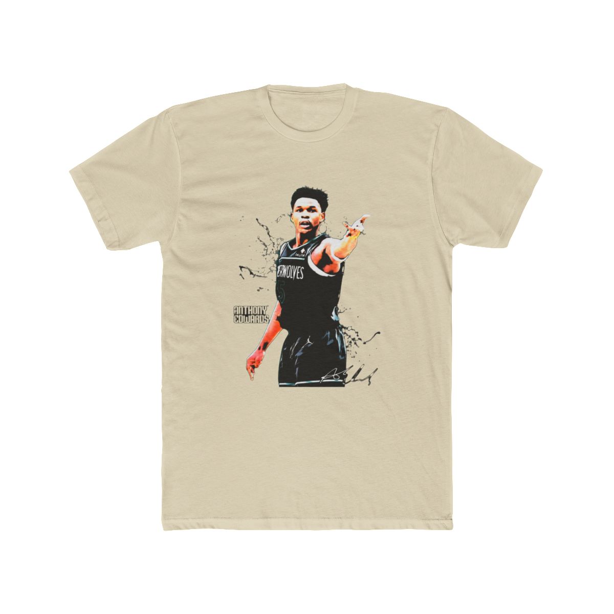 Anthony Edwards Pose T Shirt - alternate angle 3, merchandise