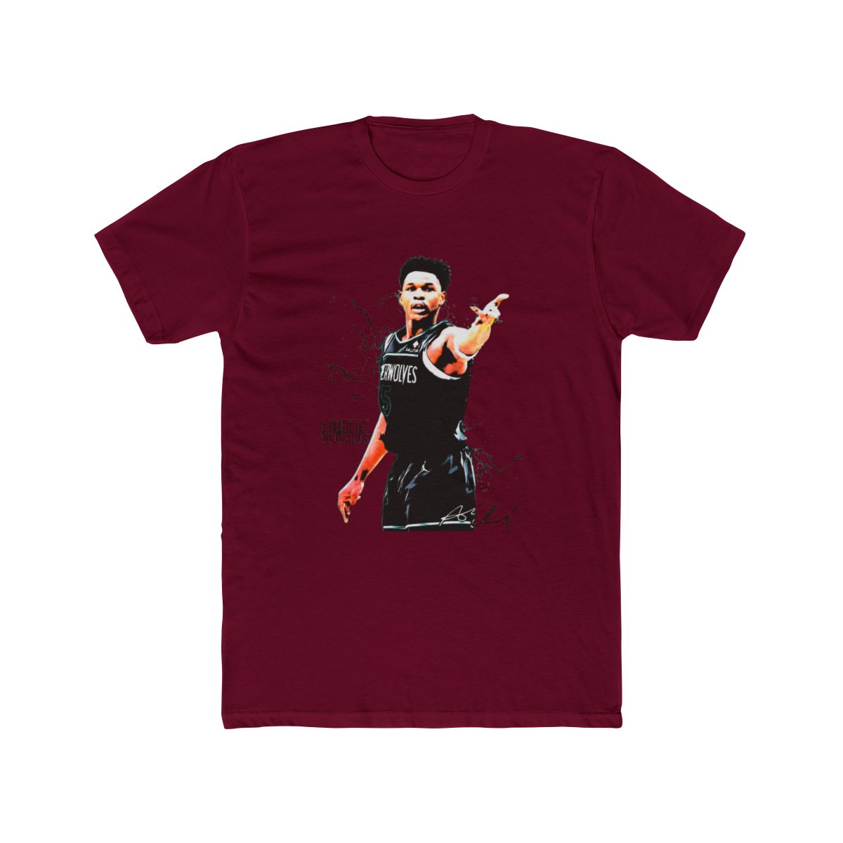 Anthony Edwards Pose T Shirt - alternate angle 4, merchandise