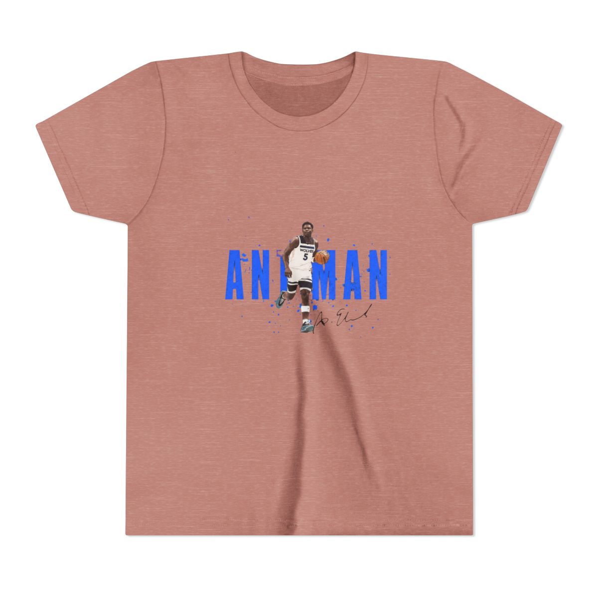 Anthony Edwards - MVP Kids T Shirt - alternate angle 2, merchandise