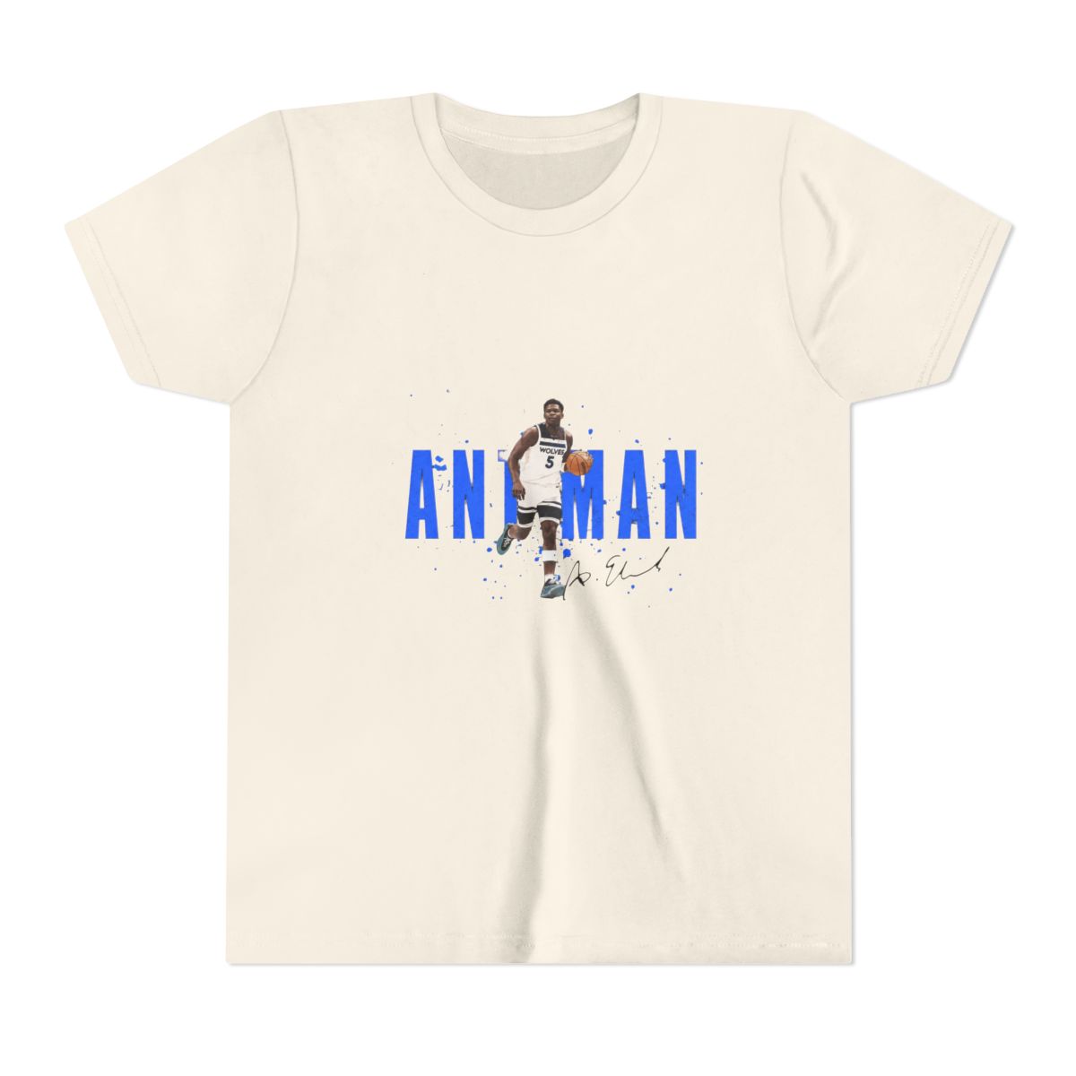 Anthony Edwards - MVP Kids T Shirt - alternate angle 3, merchandise