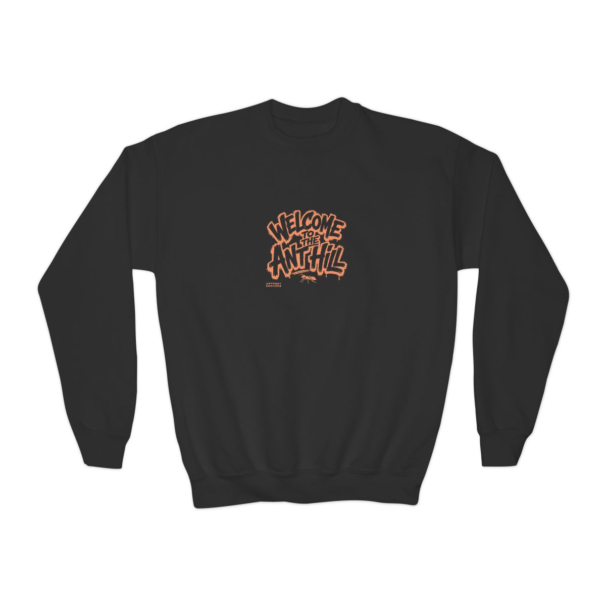 Anthony Edwards "Welcome to the Ant Hill" Kids Crewneck