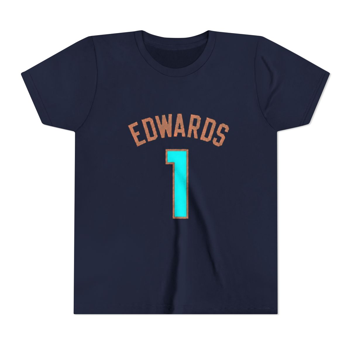 Anthony Edwards Back-To Kids T Shirt - alternate angle 3, merchandise