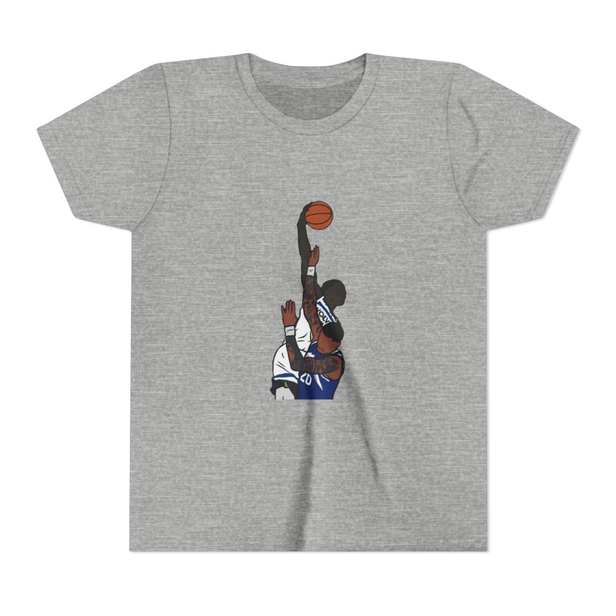 Anthony Edwards Dunks on John Collins Kids T Shirt - Official Accessories merchandise