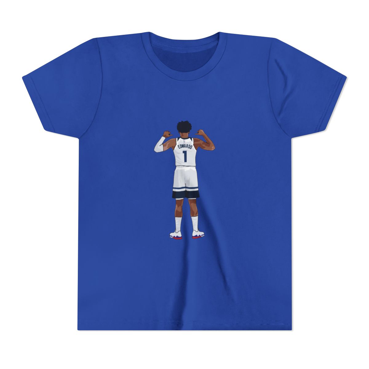 Anthony Edwards Goat Kids T Shirt - alternate angle 4, merchandise