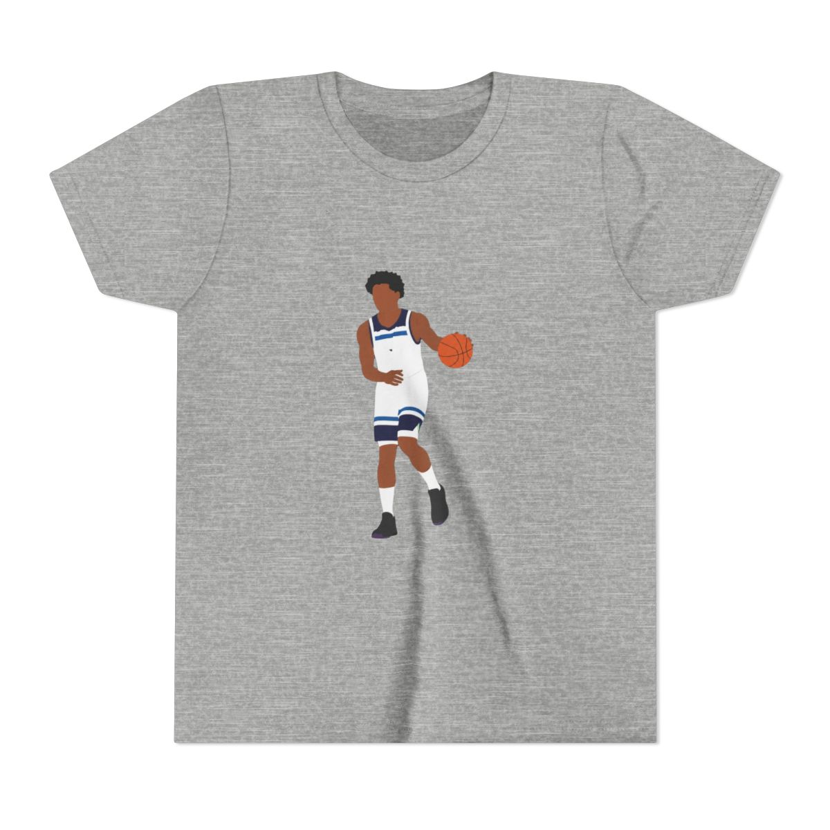 Anthony Edwards Timberwolves Kids T Shirt - alternate angle 3, merchandise
