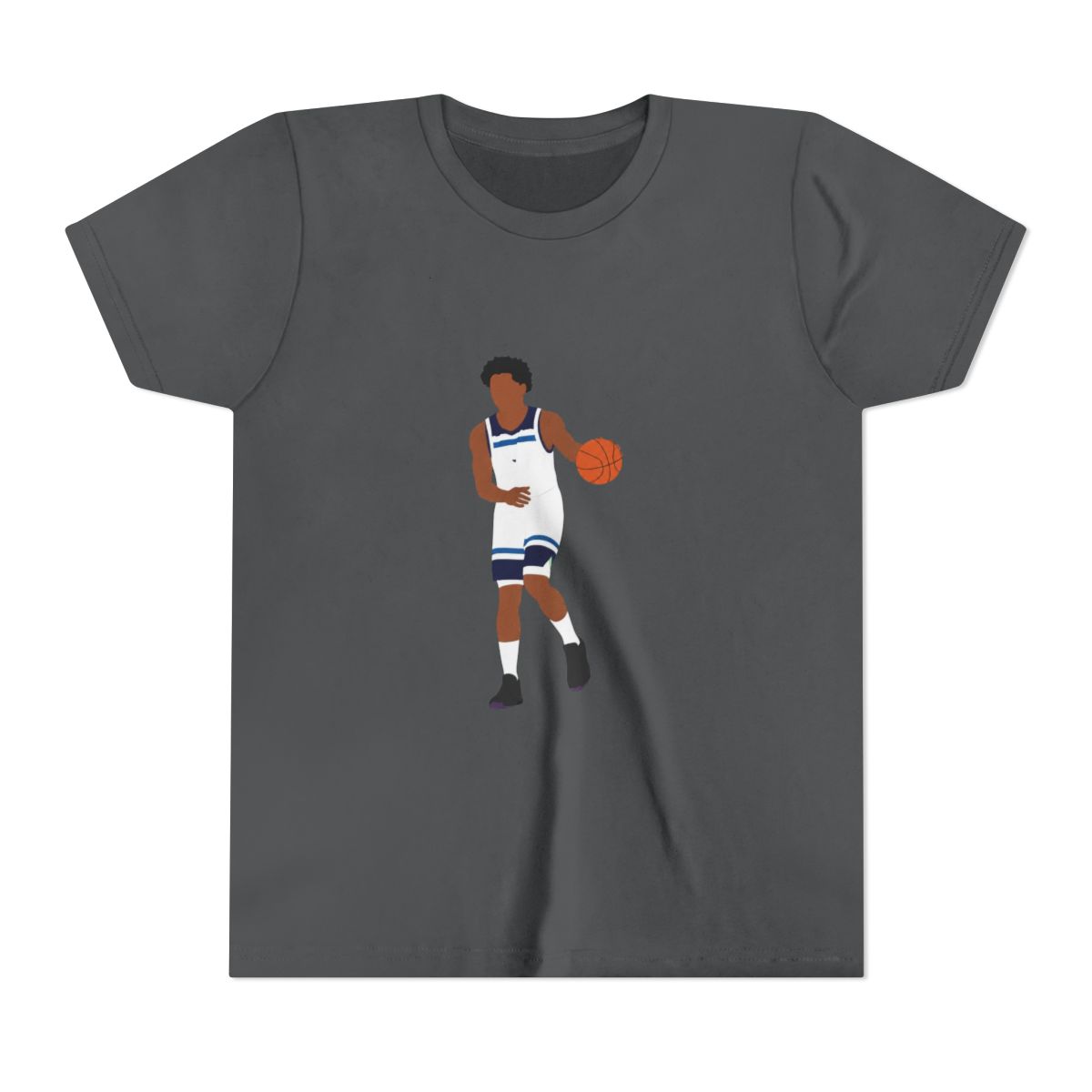 Anthony Edwards Timberwolves Kids T Shirt - alternate angle 5, merchandise