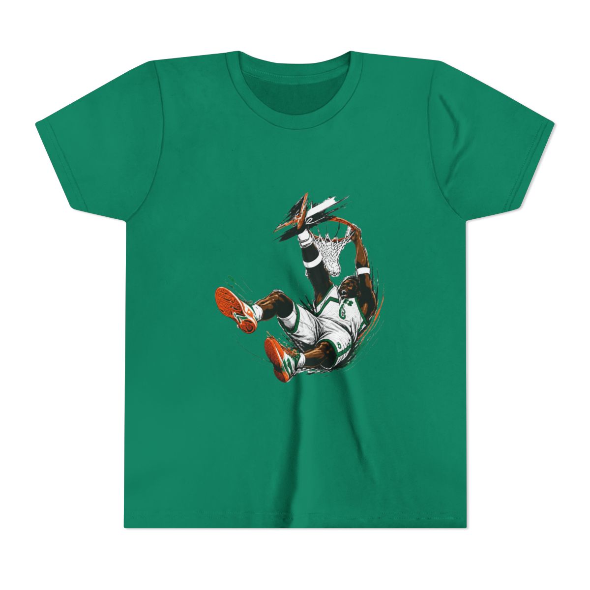 anthony edwards vintage style ilustration Kids T Shirt