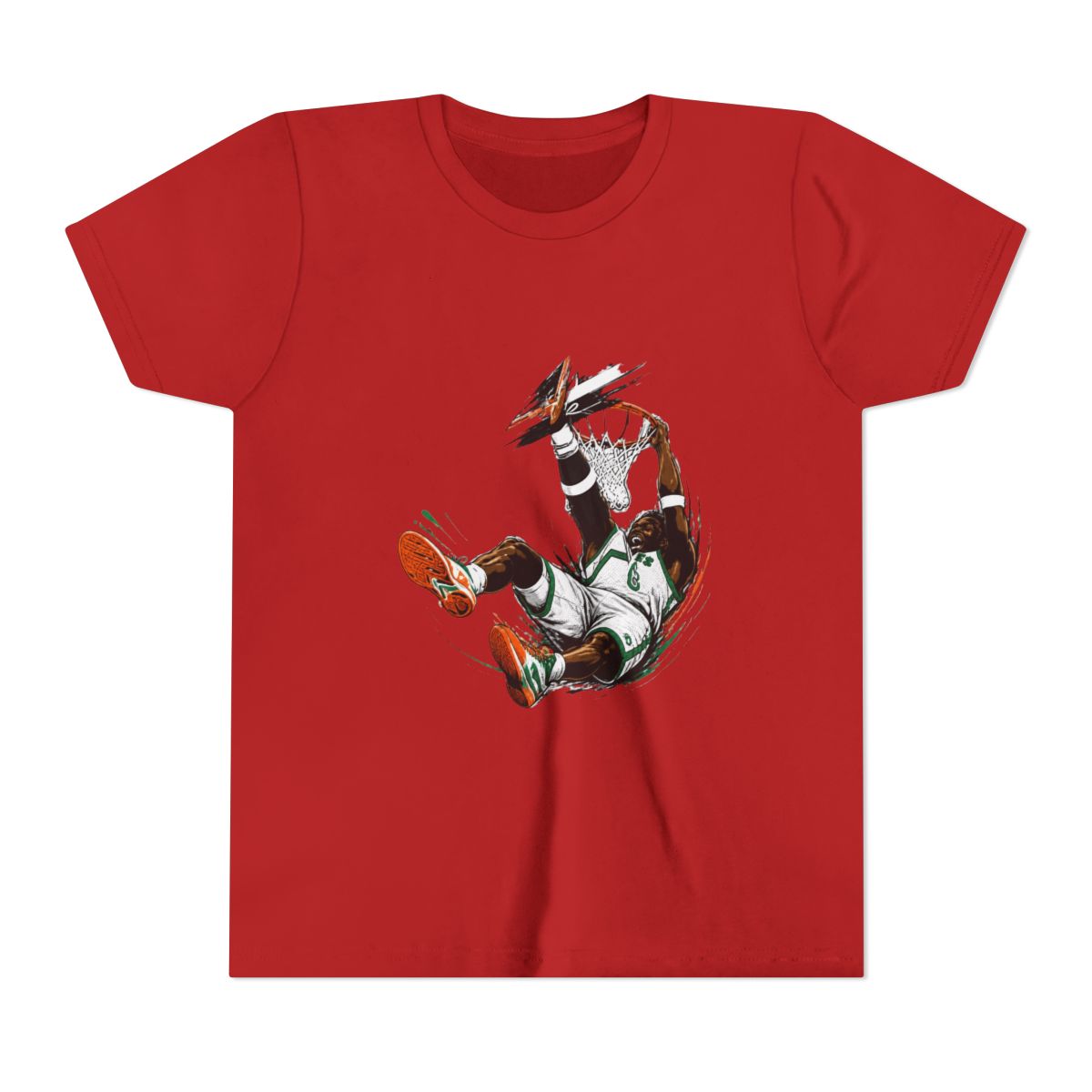 anthony edwards vintage style ilustration Kids T Shirt - alternate angle 5, merchandise