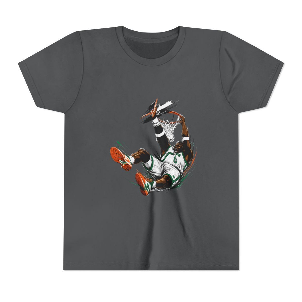 anthony edwards vintage style ilustration Kids T Shirt - alternate angle 4, merchandise